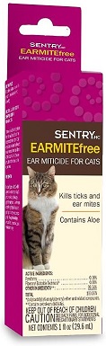4Sentry HC Ohrmilenfreies Ohrmitizid für Katzen