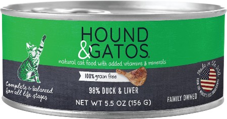 Hound & Gatos Getreidefreies Katzenfutter in Dosen
